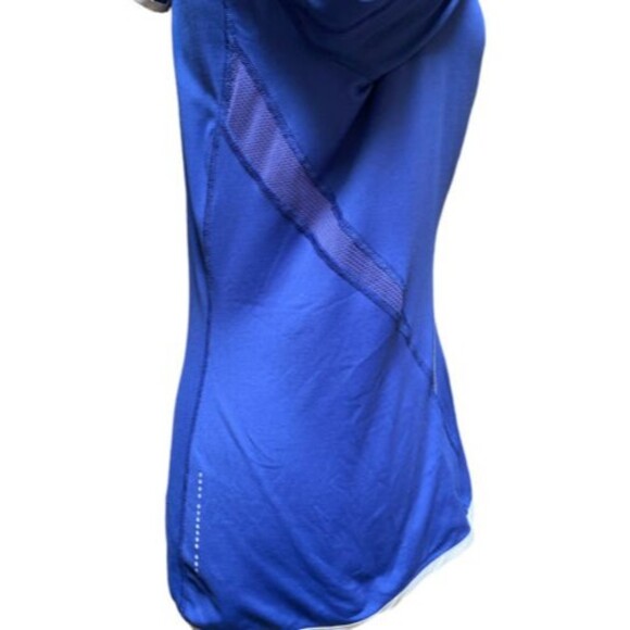 Gore running wear royal blue white trim longsleeve athletic top size Large L - Picture 7 of 11